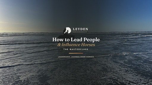 How to Lead People and Influence Horses: The Masterclass